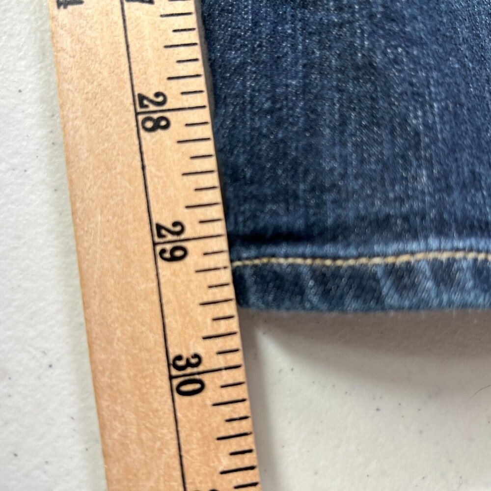 Paige Skyline Jeans Womens 26 Skinny Made In Usa Blue Stretch Denim * - Picture 11 of 11